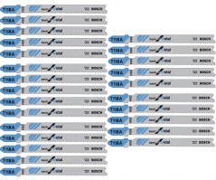 Bosch T118A Jigsaw Blades Thin Sheet Metal Cutting 25 Blades £33.20